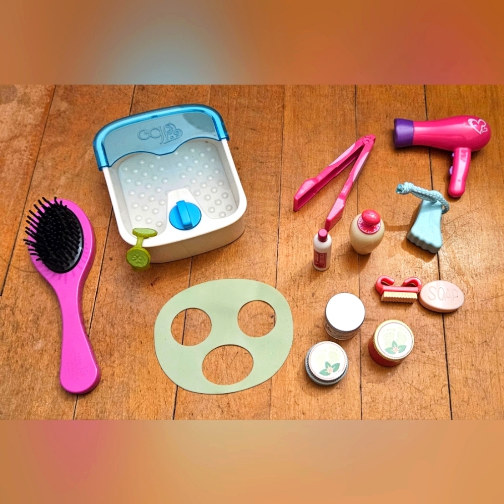 American girl spa set